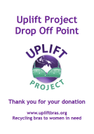 Thumbnail image of Uplift Project Drop Off Point sign